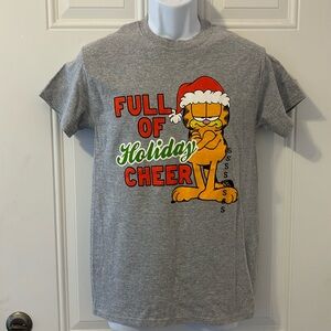 NWT Garfield Full of Holiday Cheer Graphic Tee